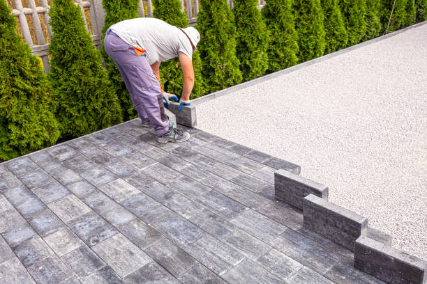 Residential Paver Driveway in Douglas, WY